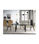 Mesa extensible rectangular sobre de vidrio Camelia, 140/200 x 90 x 76 cm (largo - Foto 3