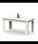 Mesa fija Kia para salón, cocina acabado blanco, 77 cm(alto)140 cm(ancho)80 - 1