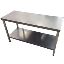 Mesa inox central 1,5 mts