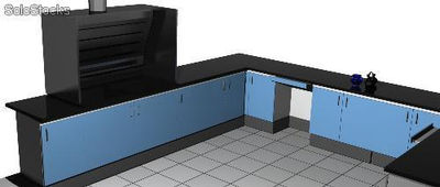 Mesa Laboratorio Mueble Mobiliario Laboratorios