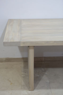 mesa madera patas tablas madera - Foto 3