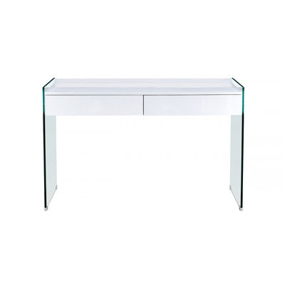 Mesa oficina cristal con cajones 120x60 cm - Foto 2