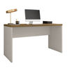 Mesa oficina studio 136 basic sin cajones - miel &amp; gris
