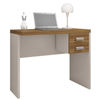 Mesa oficina studio 90 standard con cajones - miel &amp; gris