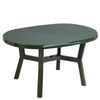 mesa resina verde