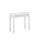 Mesa para cocina extensible acabado blanco 73 cm(alto) 40/80 cm(ancho)80 - Foto 3