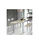 Mesa para cocina extensible acabado cristal beige, 76.5 cm(alto) 110/170 - Foto 2