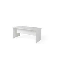 Mesa para oficina o estudio acabado blanco, 73 cm(alto)140 cm(ancho)80 cm(fondo)