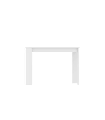 Mesa para salón fija Tily acabado Blanco, 77 cm(alto)110cm(ancho)67 cm(largo) - Foto 2