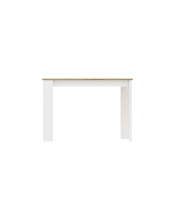 Mesa para salón fija Tily acabado Blanco/ Nordic, 77 cm(alto)110cm(ancho)67 - Foto 3