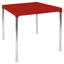 Mesa para Terraza Bar color Roja 70 x 70 cm