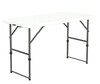 Mesa plegable estructura acero pintado Easy 122cm