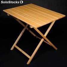 Mesa plegable madera