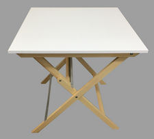 Mesa plegable portátil de madera