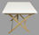 Mesa plegable portátil de madera - 1