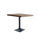 Mesa rectangular Bar Moss acabado oscuro /negro, 74cm(alto) 80cm(ancho) - 1