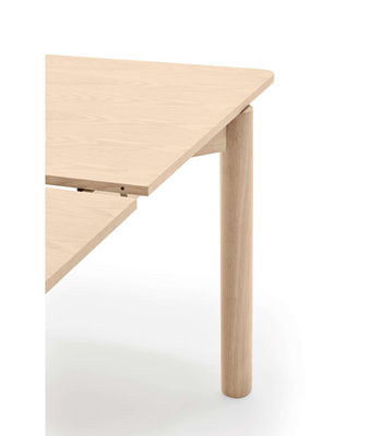 Mesa rectangular extensible para cocina o comedor modelo Atlas acabado roble - Foto 2