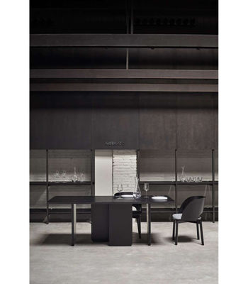 Mesa rectangular para cocina o comedor modelo Arq acabado negro, 100cm(ancho) - Foto 4