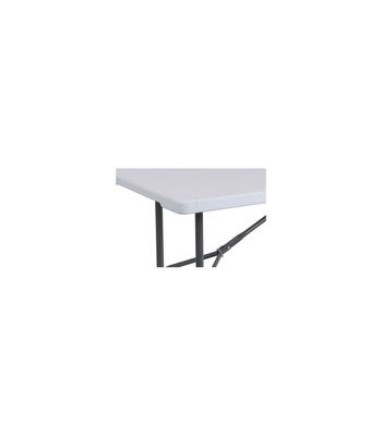 Mesa rectangular plegable Eventos acabado polietileno blanco, 76cm(alto) - Foto 4