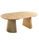 Mesa redonda extensible Md-Keanu acabado oak, 75cm(alto ) 120/160/200cm(ancho) - Foto 5