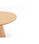 Mesa redonda para cocina o comedor modelo Cep acabado natural, 157cm(ancho) - Foto 2