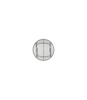 Mesa redonda plegable Eventos acabado polietileno blanco, 74cm(alto) - Foto 2