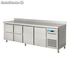 Mesa refrigerada con cajones serie 600 (elija nºcajones) - mps-250-4C