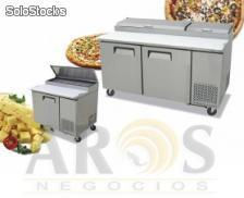 Mesa refrigerada para pizzas 13 pies cubicos