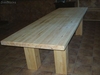 mesa madera rustica