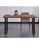 Mesa salon fija Natural roble american estructura negra 140 cm(ancho) 80 - Foto 3