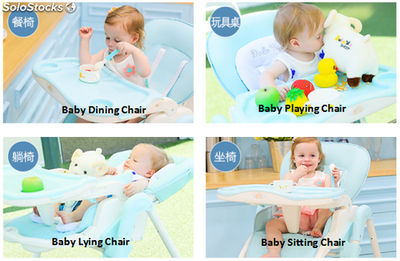 Mesa silla alta para bebé muebles para niños