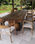 mesa y sillas de jardín - 1