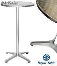 Mesas periqueras redondas de aluminio: Inoxidables Royal table