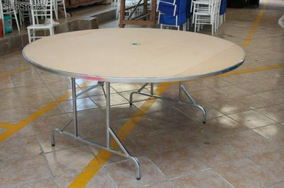 Mesas redondas plegables para fiestas y banquete: Royal table