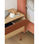Mesita de noche para dormitorio modelo Yoko 2 cajones acabado roble/teja, - Foto 5