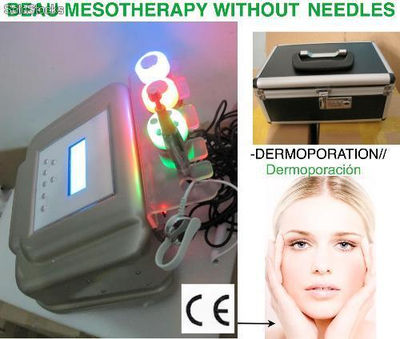 Mesoterapia virtual con ultrasonidos, rejuvenecimiento y frio