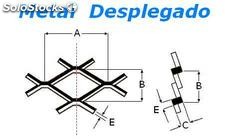 Metal Desplegado GP 60 x 3 mm formato 1000 x 3000 mm