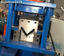 Metal L perfil acero ángulo rollo formando fabricante de la máquina