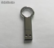 metales memoria usb en forma de llave