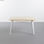 Metall/Holz Tisch stark weiß 120X80CM thinia home - Foto 2