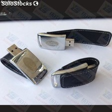 Metallic usb memoria con piel para Regalos en Bodas y otras Celebraciones