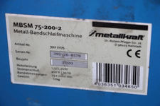 Metallkraft mbsm 75 - 200 - 2