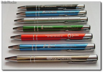 Metalowe długopisy reklamowe cosmo - 50 szt. - Zdjęcie 3