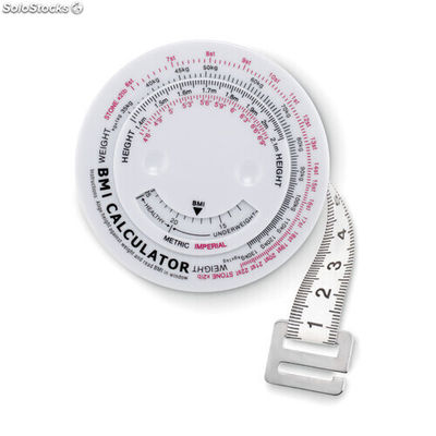 Mètre mesureur avec BMI blanc MIMO8983-06