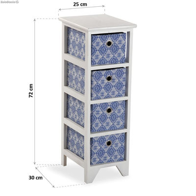 Meuble pour votre salle de bain avec 4 tiroirs, modèle Blue - Sistemas David - Photo 4