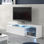 Meuble tv Blue Tech avec LED / Blanc - Photo 2