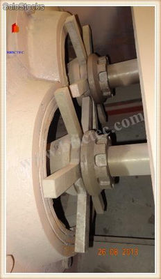 Mezclador de dos ejes para hacer ladrillo hueco y macizo desde China - Foto 2