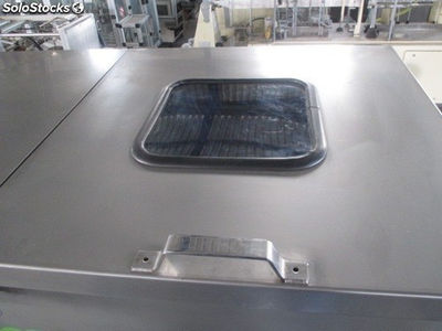 Mezcladora de bandas 1.000 litros en acero inoxidable con sistema de dosificado - Foto 2