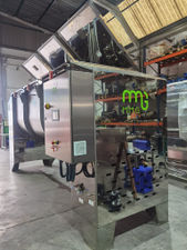 Mezcladora de bandas en acero inoxidable capacidad 5.000 litros nueva