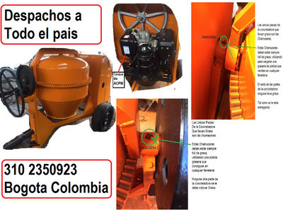 Mezcladoras de Concreto Alquiler y venta Bogota Colombia para todo el pais